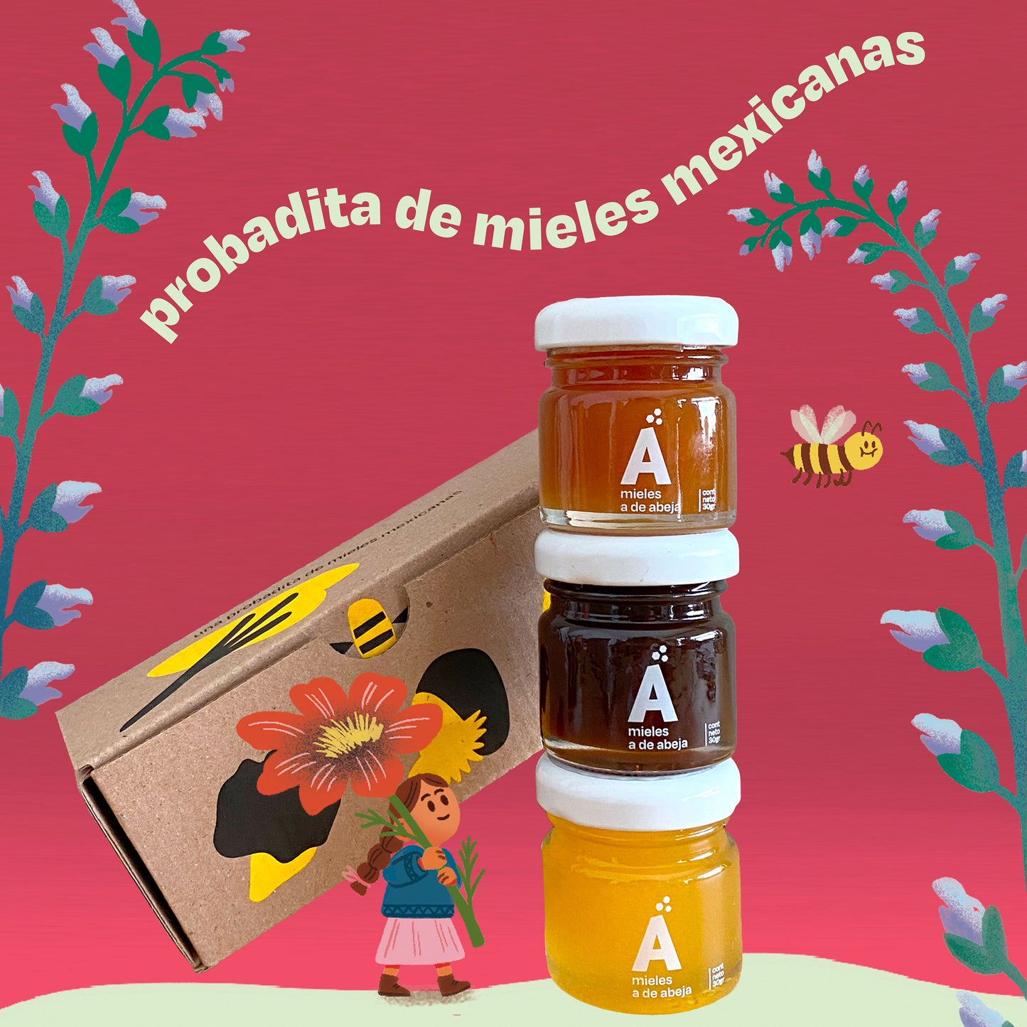 Probadita de mieles mexicanas