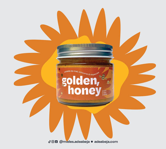 golden, honey